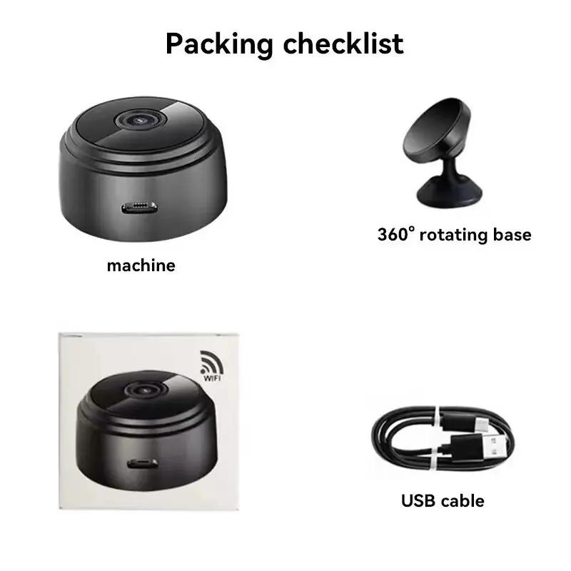 New A9 1080P HD Mini Recorder Wireless Camera Home Camcorder Security Surveillance Cameras