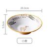 8 inch Ceramic Bowl Noodle Bowl Forest Animal Design Large Creative Restaurant Household Flower