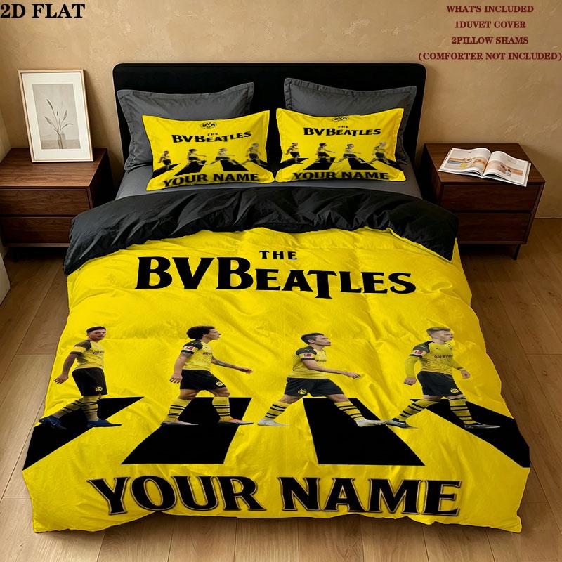Custom Bvb Bedding Quilt Set Quilt Cover Pillowcase Home Decoration Birthday Gift (1 * duvet cover + 2 * pillowcase, without core)