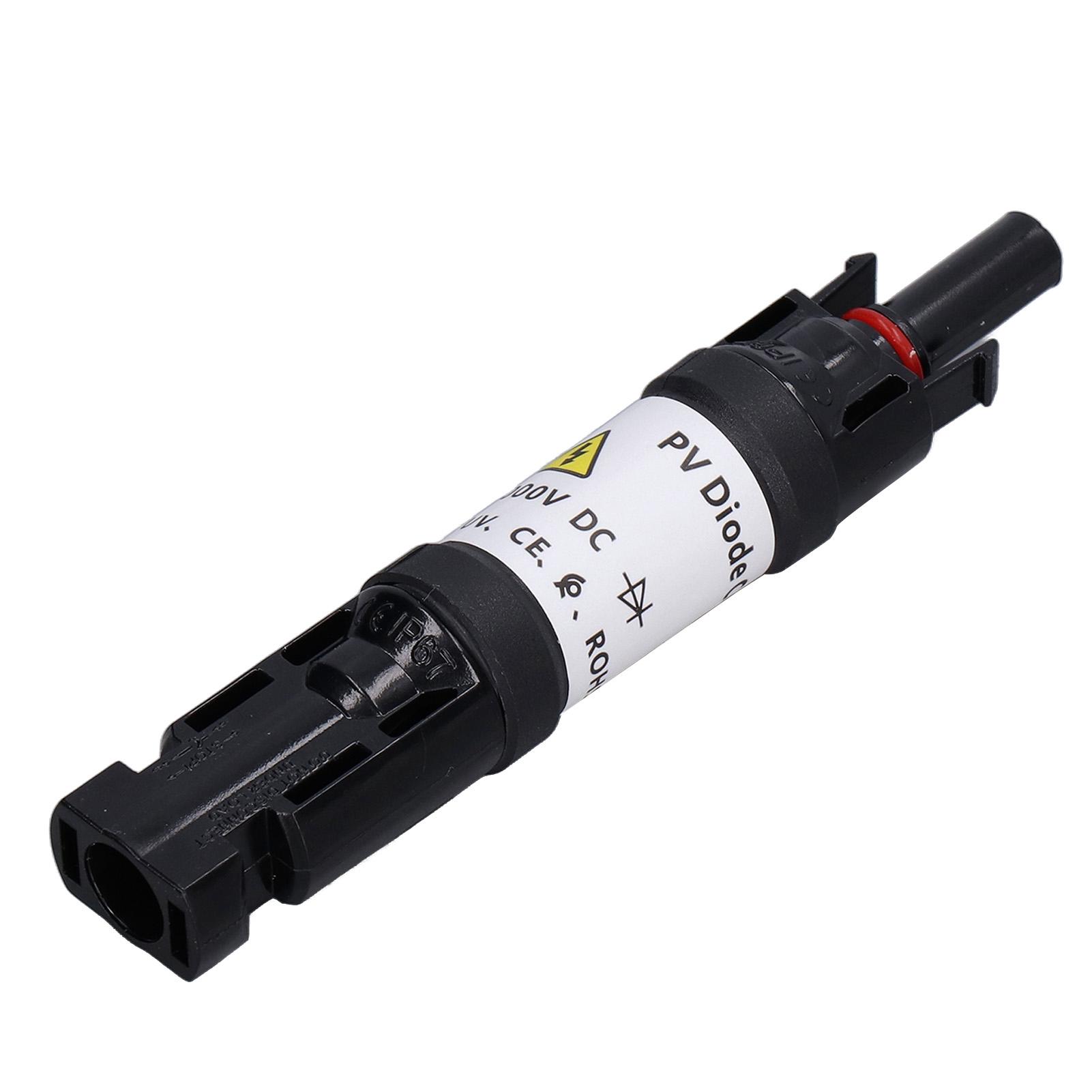 PV Connectors Solar PV Diode Connector Male Female IP67 Waterproof Panel Cable Blocking Diode Holder 1000V Solar Diode Connector