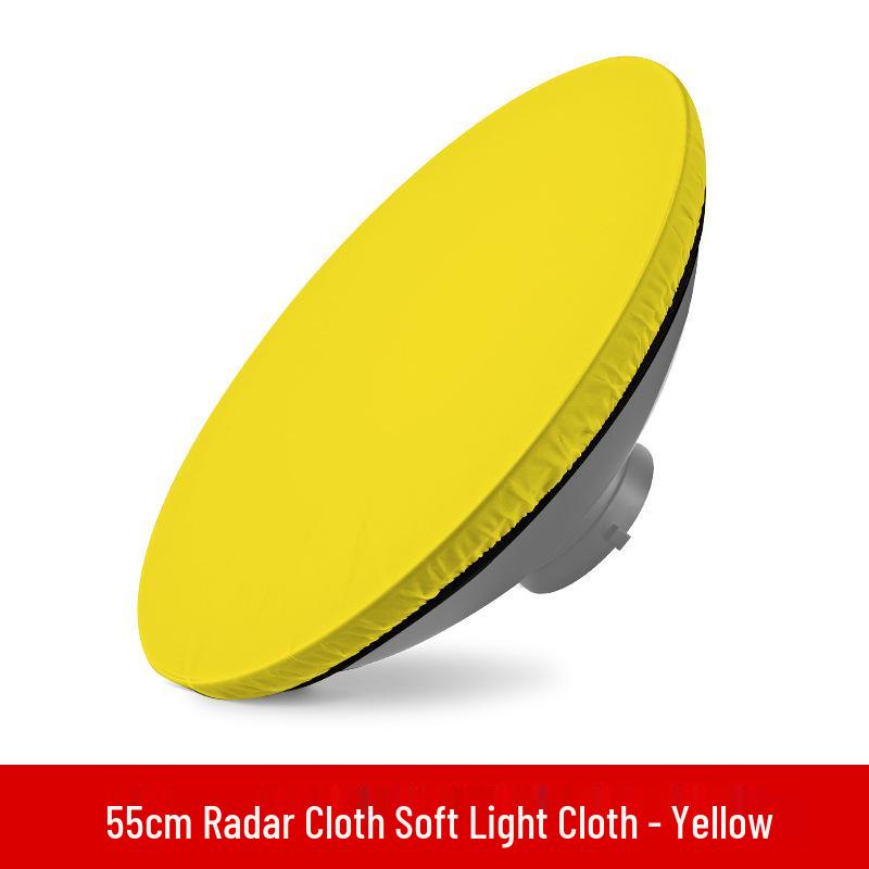 42/55cm Portable Photography Radar Soft Light Lampshade - White Light Blocking Cloth