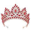 Meier Bridal Crown Hair Accessories, Pageant Headband Alloy Hair Crown, Atmospheric Wedding Dress Accessories Wedding