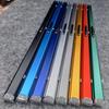 Premium Aluminum Alloy Billiard Cue Case - Double/Triple Slot, 1.2M with PU Foam Lining, Supports Customization