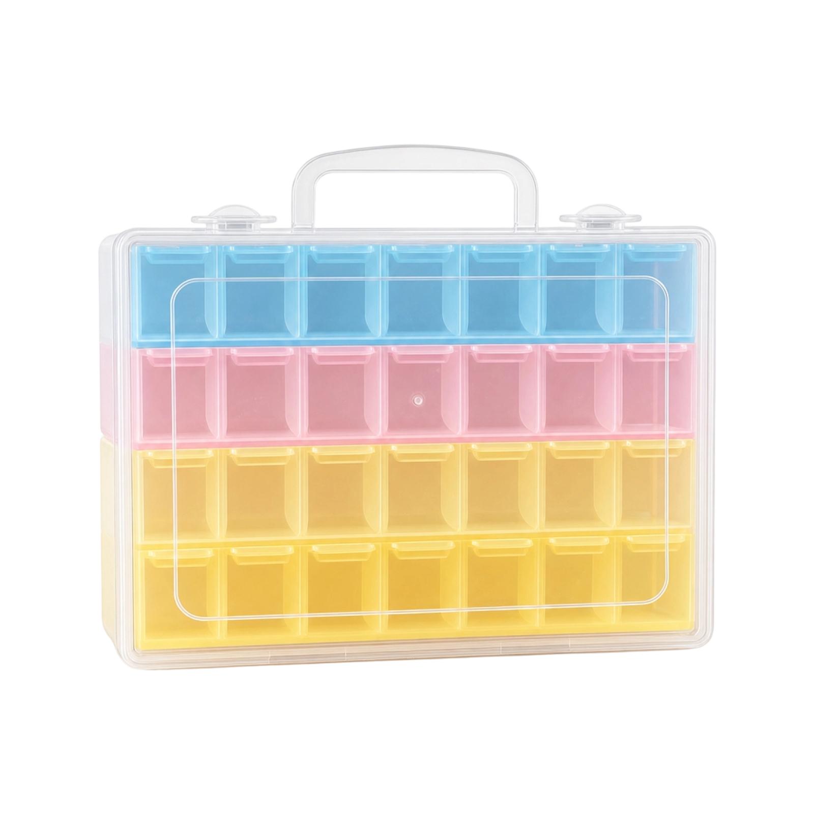 Clear 7 Day Weekly with No Label Portable Box One Size