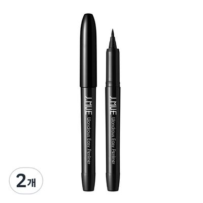 J.M. Wanderers Easy Pen Eyeliner, Black, 2 Pcs.