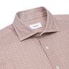 Vanbrough Luxurious Linen Blend Square Print Classic Shirt Bossg1071 Bw
