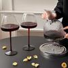 BOLTIFY Crystal Glass 360 Degree Rotating Decanter Drum 1500ml Decanter Wine Dispenser Inflator Mirror Kettle Decoration Gift