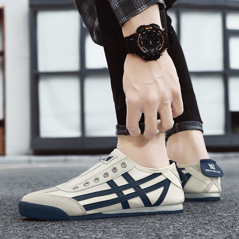 Venda imperdível Sapatos casuais masculinos clássicos Tênis de lona respiráveis Tênis masculinos Superstar brancos Sapatos baixos Tênis leves de grife para homens