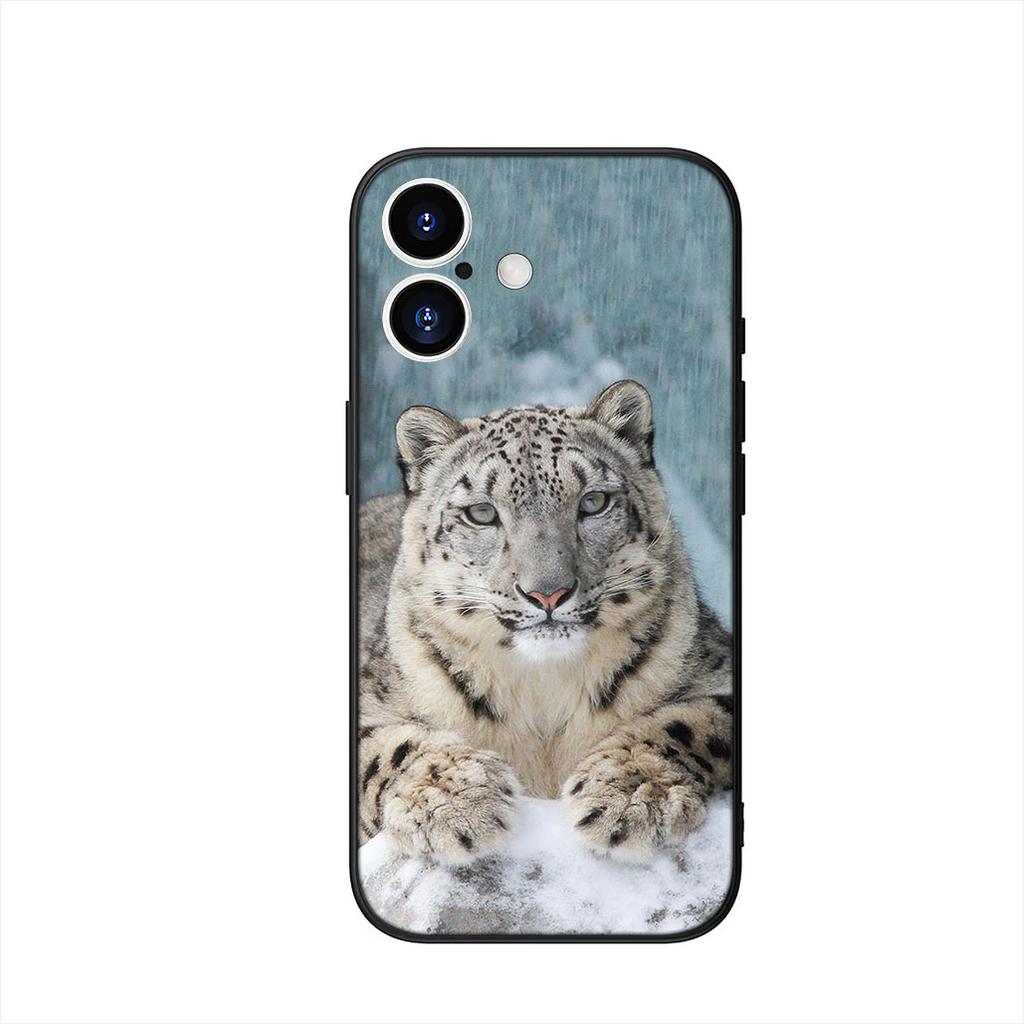 Cover for Samsung Galaxy A07 A13 A12 A14 A23 A42 A50 A51 A52 A53 A70 A71 A72 A21S A04 Note 20 9 8 10 Case Snow Leopard Animal