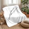 Lionel Messi Theme blanket Soft Flannel Blanket Plush Throw Blanket Cozy Sofa Bed Blanket for Home Decor