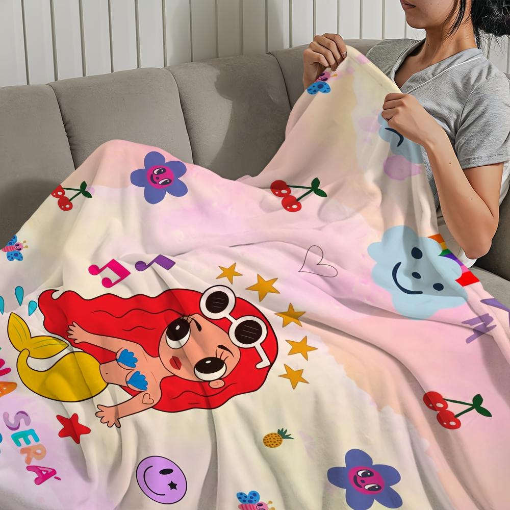 Blanket For Soft Throw Blanket Singer for Picnic Bed Sofa Bonito Home Manana Karol Bedroom G Sera Cozy Warm Comfortable