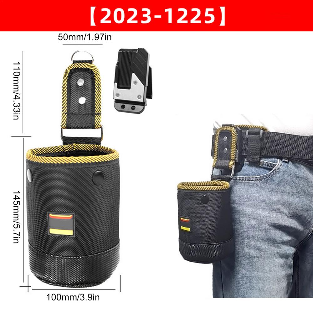 

Carpenter Waist Bag Small Tool Pouch Utility Bag For Woodworking Quick Release Carpenter Waist Pockets Hardware Organizers For