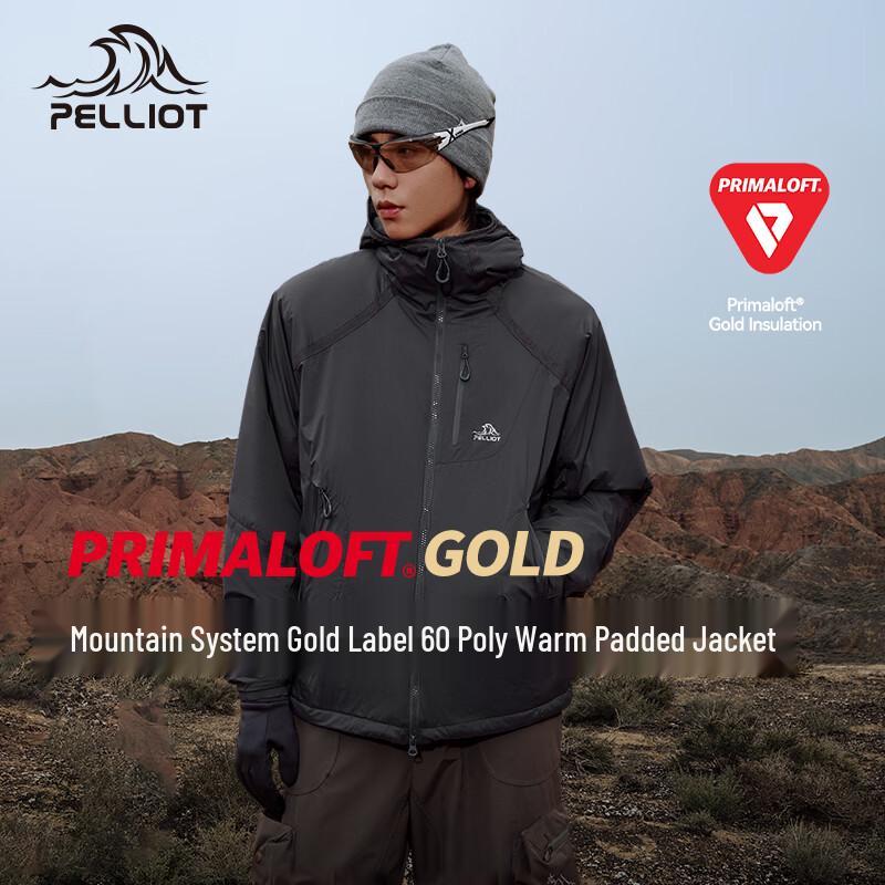 PELLIOT Unisex Mountain Series P-Cotton Windproof Outdoor Jacket