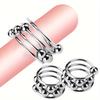Stainless Steel Penis Ring Sex Toys for Men Round Cock Rings Sex Ring