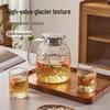 ZISIZ Elegant Household Glass Cup Set