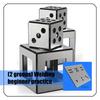 2Pcs Welding Practice Steel Plates Neat Edges Smooth Side For Novice Skill Development Block And Shape Assembly