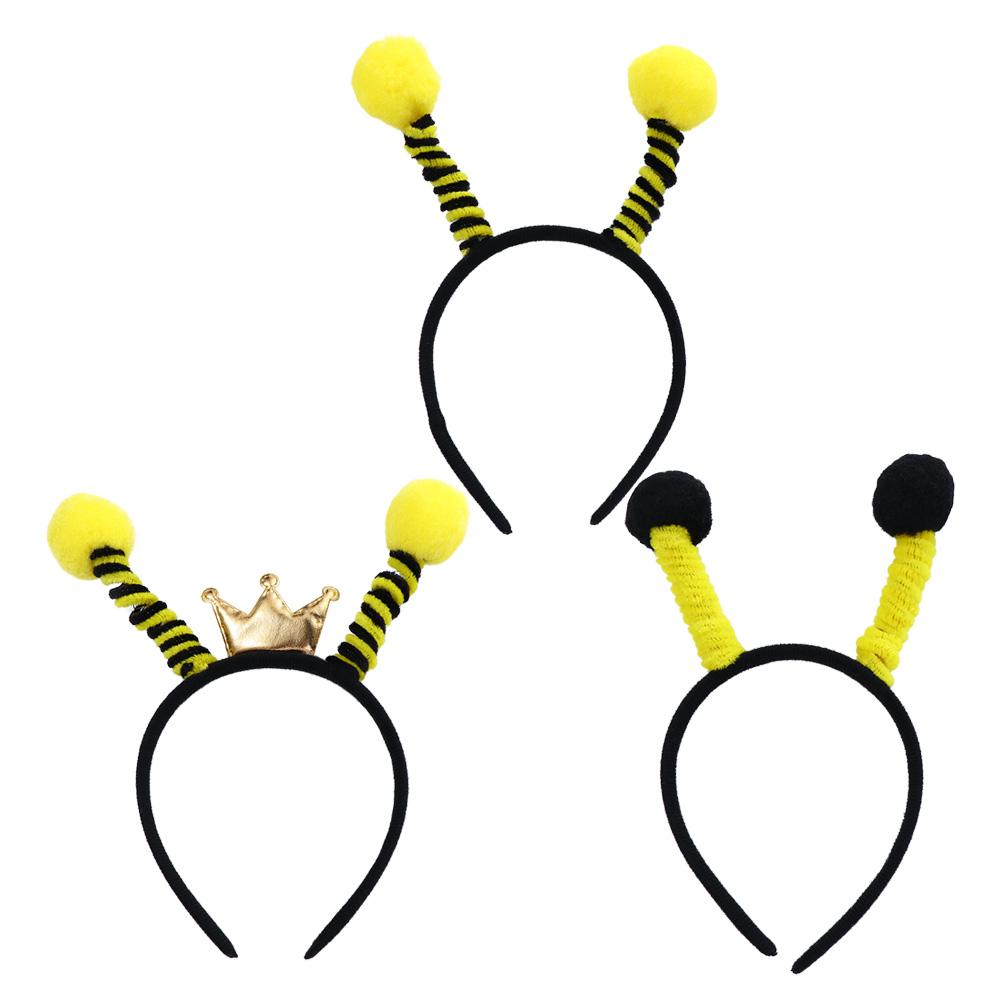 Props Korean Style Headwear Animal Hair Hoop Children Hair Accessories Bee Tentacle Headband