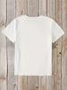 Peter Rabbit Women's Tee - Bunny & Carrot Graphic, Casual White Top