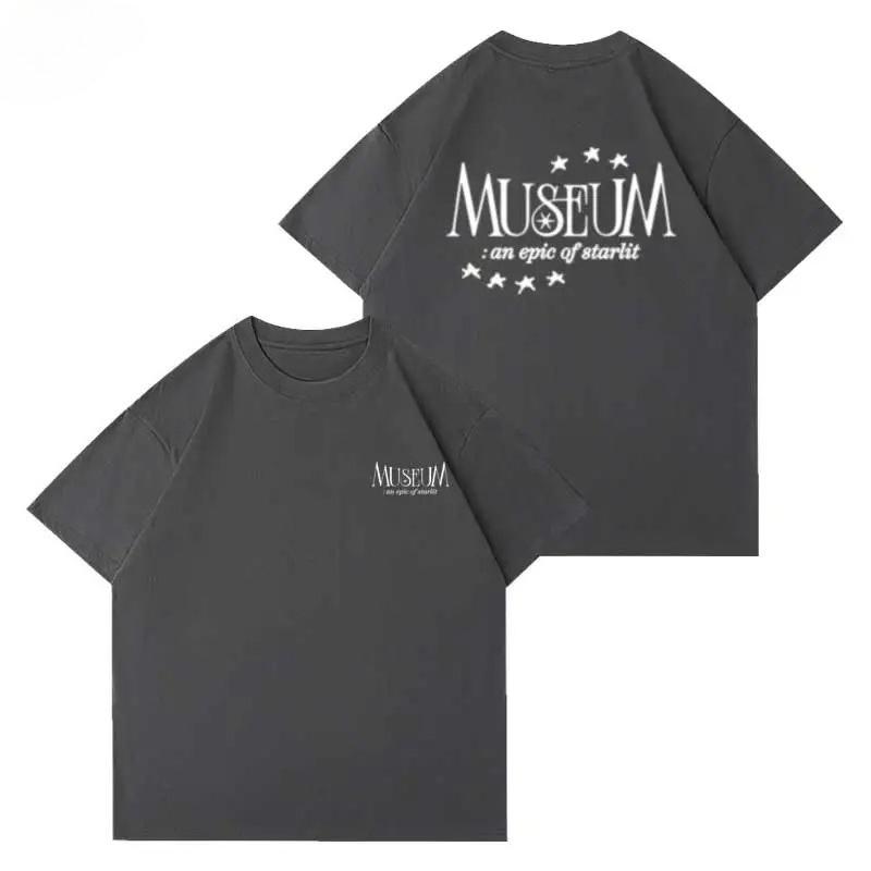 MAMAMOO Moon Byul Same T-shirt MOONBYUL MUSEUM Concert High Quality Cotton T Shirt Kpop Women Men Summer Short Sleeve Tee Tops