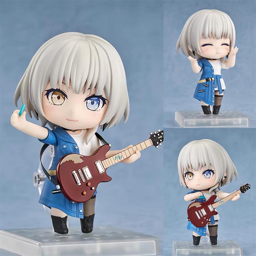 Q Version Anime Girl Figure: Cute, Beautiful, Replaceable Face Toy Ornament - Ideal Birthday Gift
