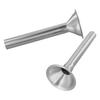High Performance Stainless Steel Stuffing Tubes Kit Set of 2 Compatible with For Size 5 Meat Grinding Machines