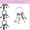 Durable Stainless Steel Keychain Tool Set For Dads With Creative Gift Idea For Fathers Day