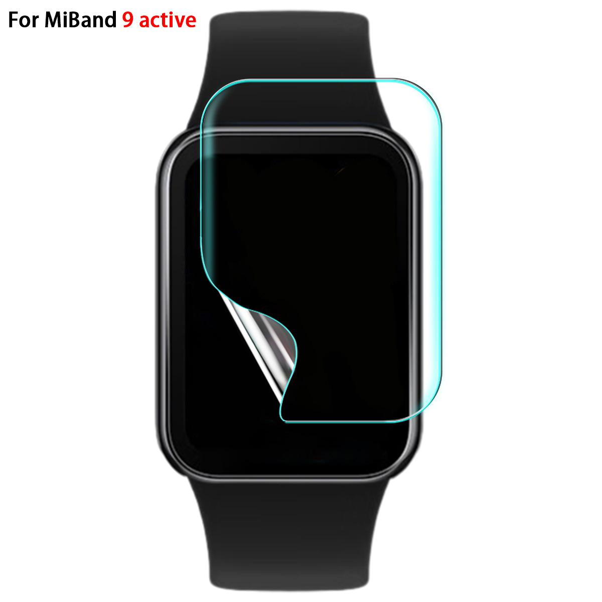 

For Xiaomi Band 8 Active Soft Hydrogel Protective Film Full Coverage Screen Protector For Xiaomi Mi Band 9 Active Accessories 1PCS