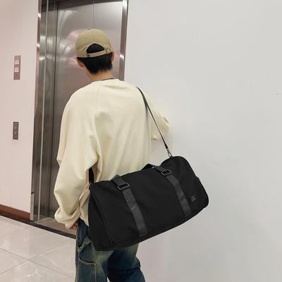 The Same Style for Men and Women, Simple Casual and Large Capacity Travel Package Dry and Wet Separation Fitness Bag Belt Shoe Bin