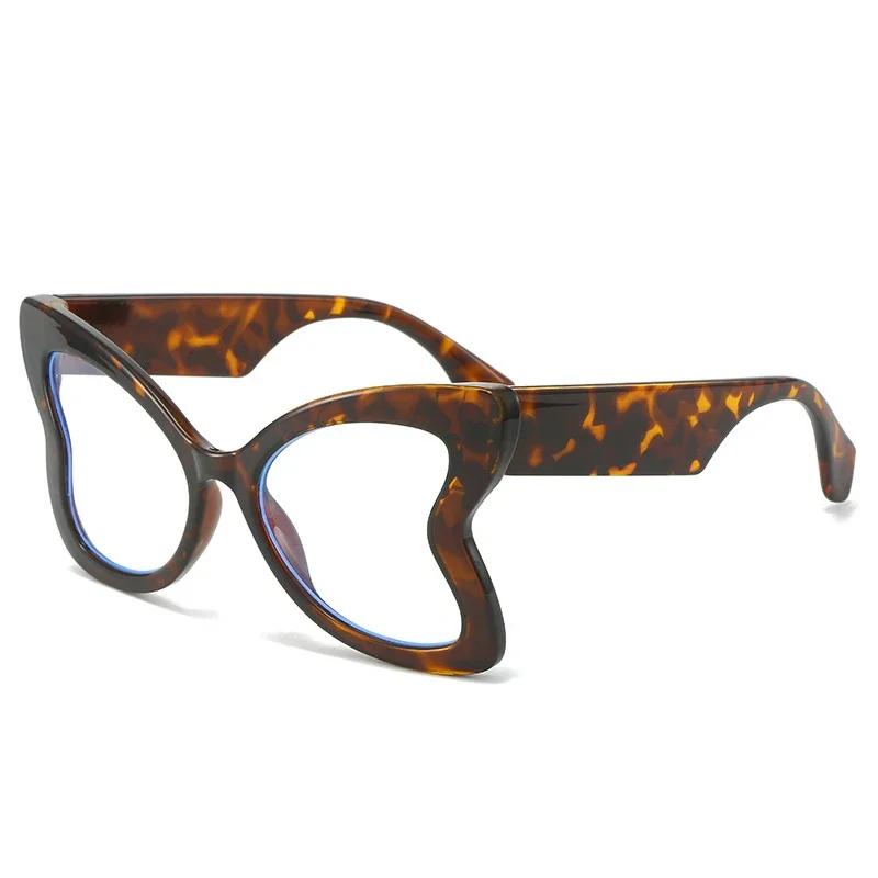 Oversized Butterfly Sunglasses Women For Female Fashion Luxury Brand Designer Vintage Punk Popular Big Frame Sun Glasses UV400