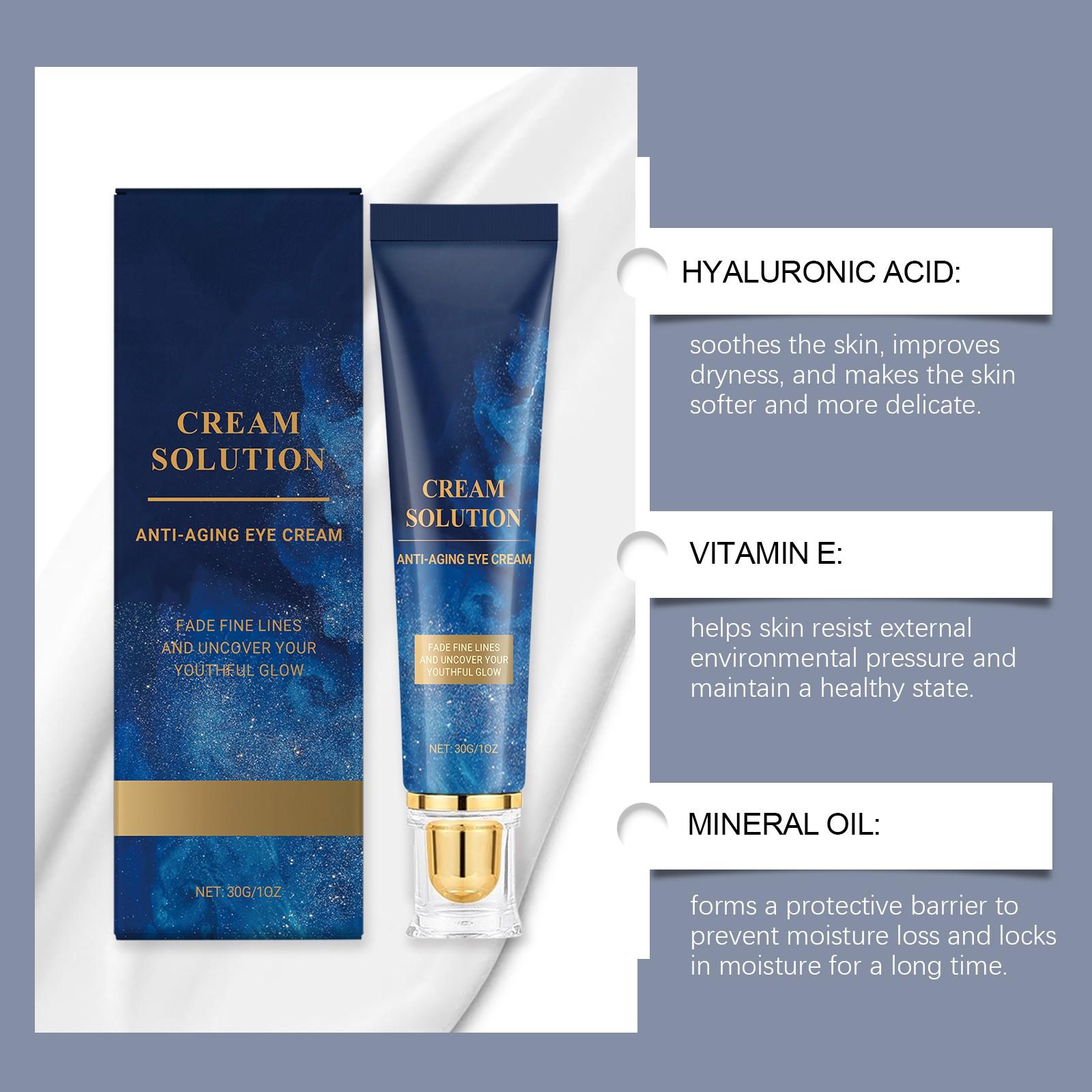 

-lightening, Firming And Repairing Eye Cream. -wrinkle And -aging Eye Cream. Effectively Nourishes The Eye Skin. Suitable For All Skin Types. Contin One Size синий