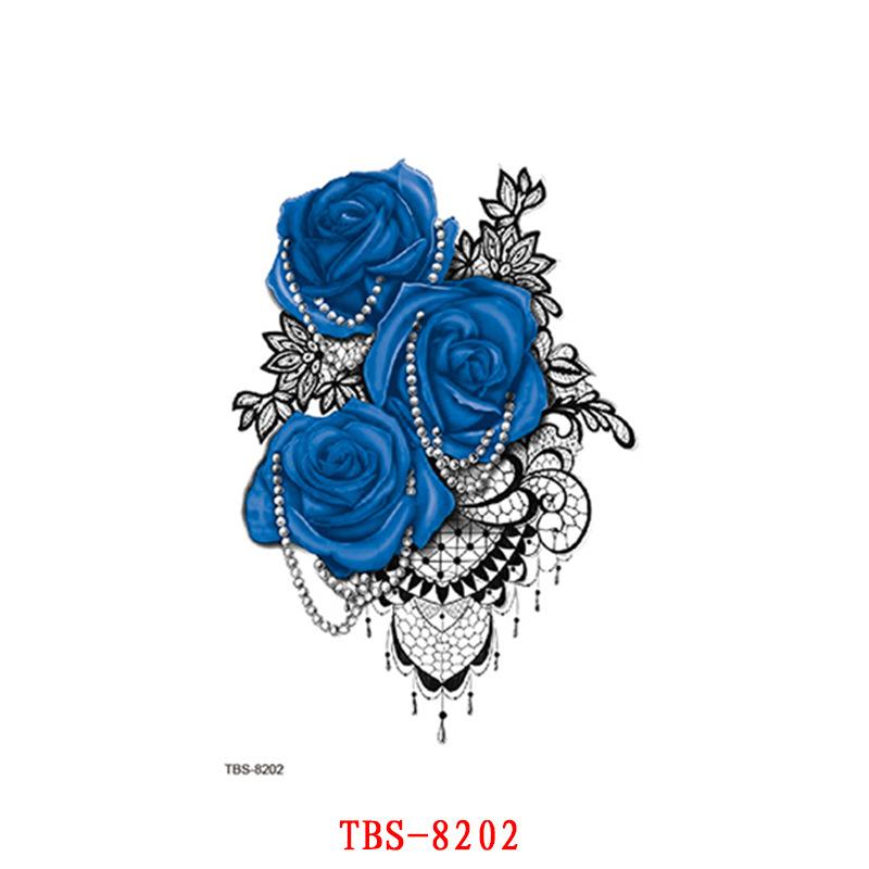 Waterproof Tattoo Sticker, Small Flower Arm, Totem, Semi-Permanent Tattoo Sticker Tattoo