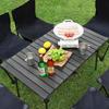 Verstellbarer Outdoor-Klapptisch für Grillen, Picknick und All-Terrain-Einsatz