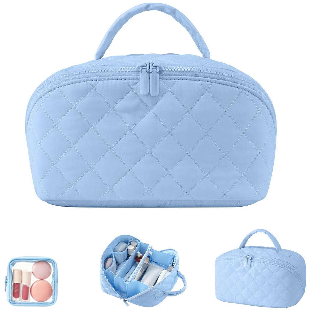 Portable Makeup Organizer Female Toiletry Kit Bag Make Up Case Storage Pouch Cosmetic Bag Large Capacity Cosmetics Storage Bag