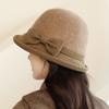 Mother Hat Women's New Autumn and Winter Bucket Hat Winter Models In The Elderly Old Lady Warm Hat Winter Hat for Women, Ladies Winter Hats