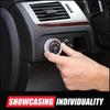 Silver Headlight Switch Knob Cover Trim Ring For Cadillac Escalade 2006-14
