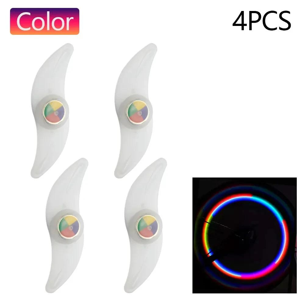 Waterproof Bicycle Wheel Spoke Light - 3 Modes for Safety and Visibility - Easy Installation - Ideal for Mountain and Road Bikes