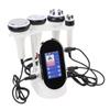 4 In 1 RF Cavitation Machine Fat Reduction Radio Frequency LED Body Slimming Machine with 4 Function Heads for Home Spa