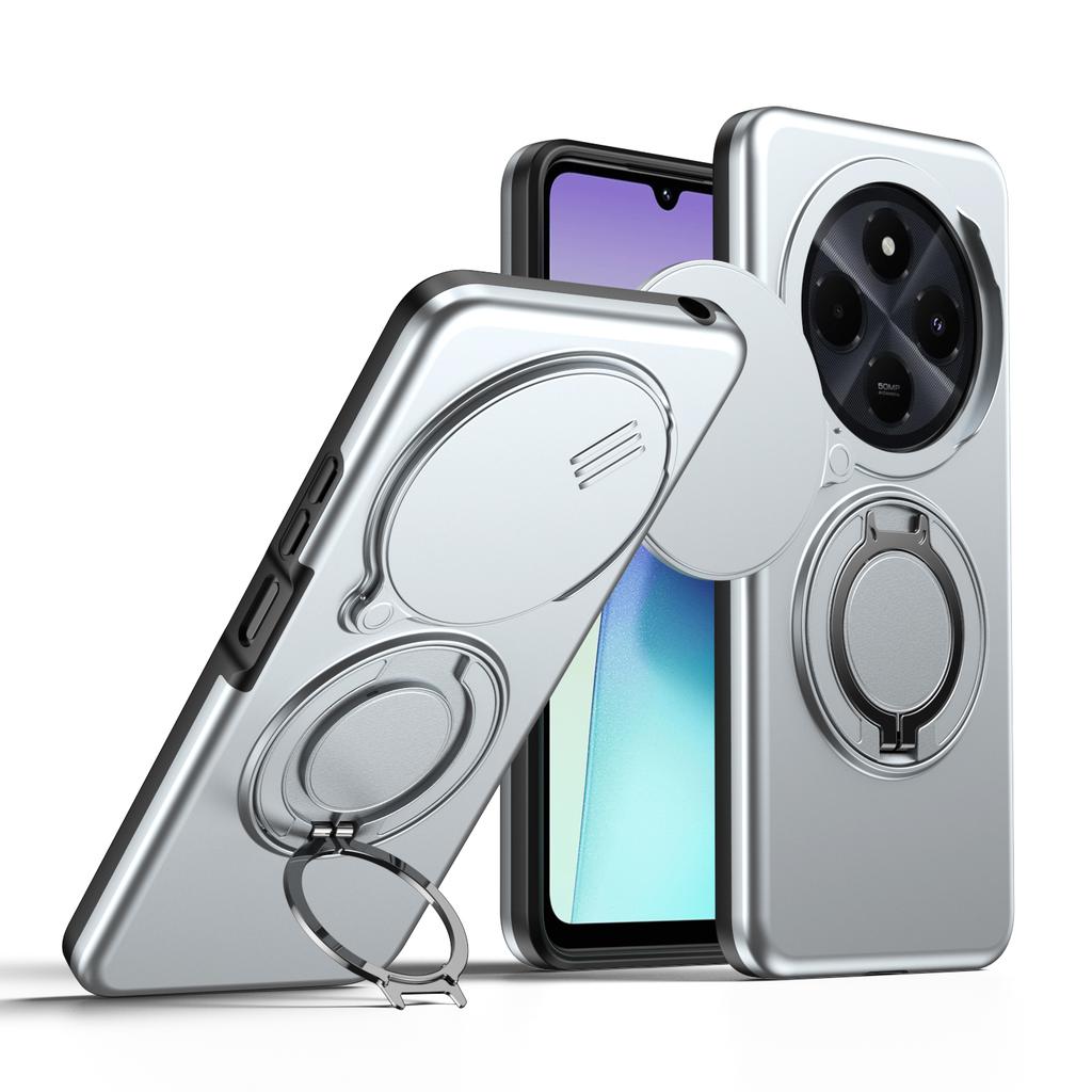 For Redmi Note 14 Pro Plus Armor Shockproof Magnetic Ring Stand Holder Phone Case For Redmi Note 14 Pro 4G 5G 14C Cover