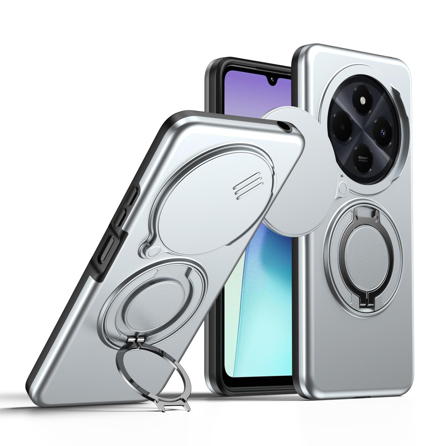

For Redmi Note 14 Pro Plus Armor Shockproof Magnetic Ring Stand Holder Phone Case For Redmi Note 14 Pro 4G 5G 14C Cover Redmi Note 14 Pro+ 5G (Global)