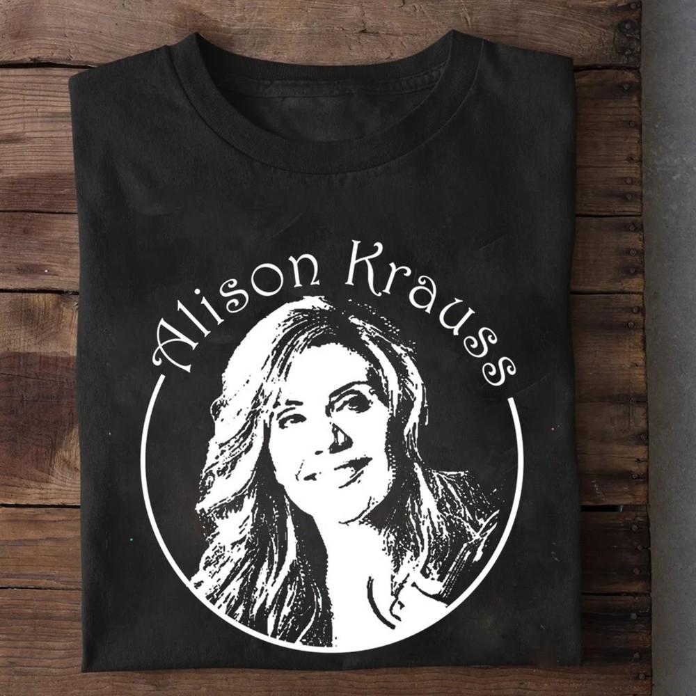 Alison Krauss American bluegrass country singer T Shirt  CS118 Unisex T-Shirt XXXL