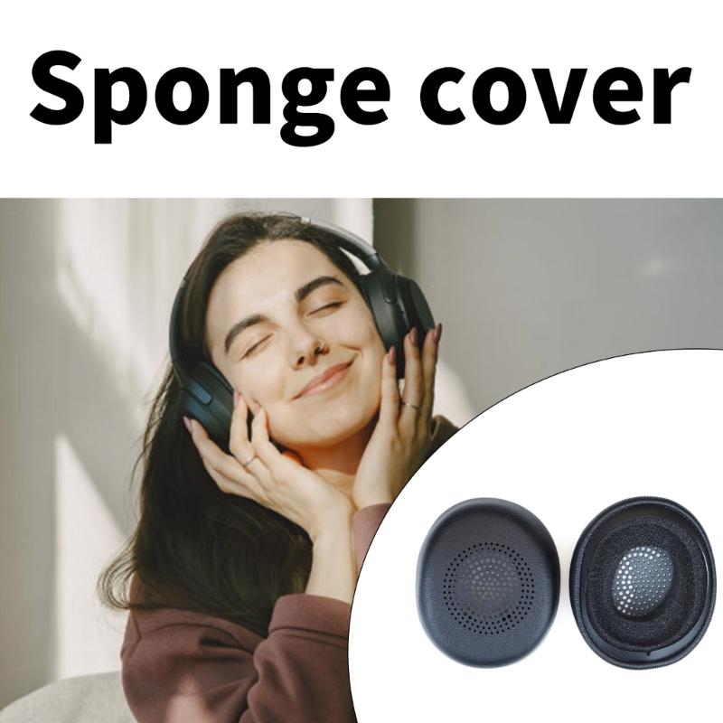 Professional Ear Pad with Soft Protein Leather for Evolve2 30  Headphone Pad Enhances Sound Isolation Replacement