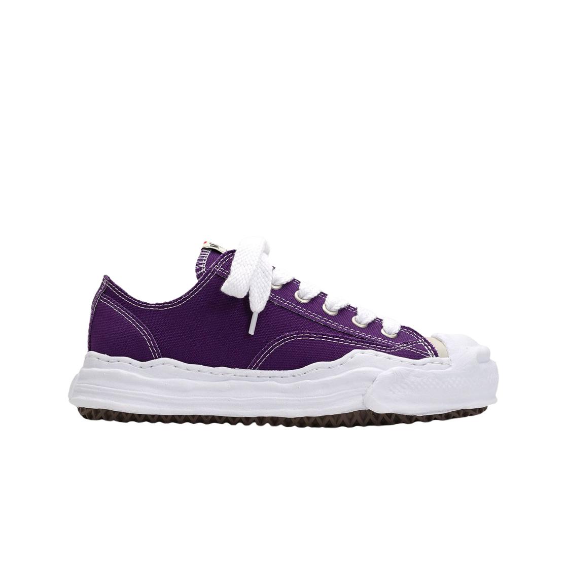 

Maison Mihara Yasuhiro Hank Og Sole Canvas Low-top Sneakers Purple EU 40