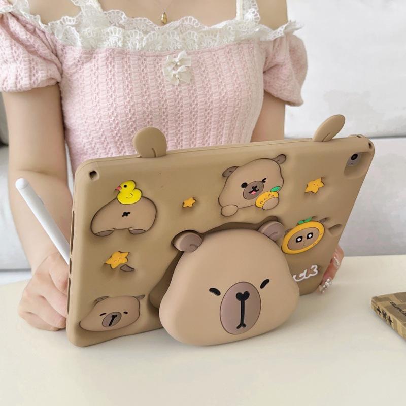 iPad 10.2 Air 11 Protective Case: Silicone Tablet Shell for Kids, Air5, 9.7, Mini 6