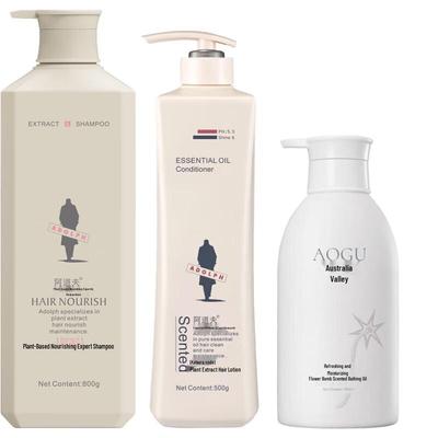 ADOLPH Plant Extract Nourishing Repair Shampoo, Conditioner, & Shower Gel Set
