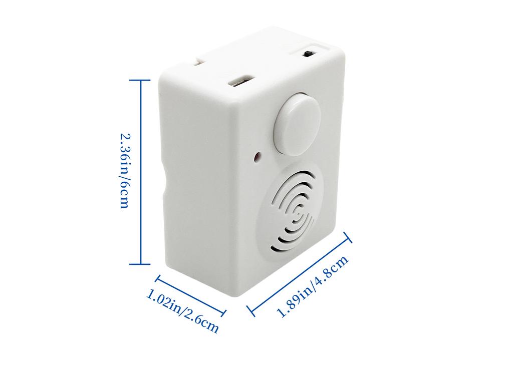 Good Sound Quality Small Squeezed Music Box USB Voice Chips Module Mini Voice Recorder Sound Toy Voice Recorder for Plush Toy