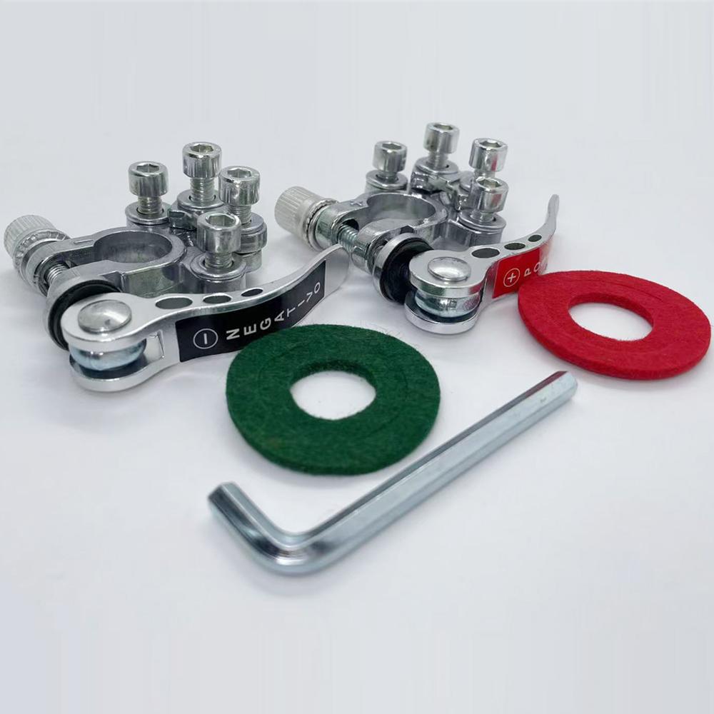 Vrchní svorky autobaterie Rychlé odpojení Svorky baterie Měděné kabelové oka Kabelová svorka Šroubové připojení Sada Auto Loď