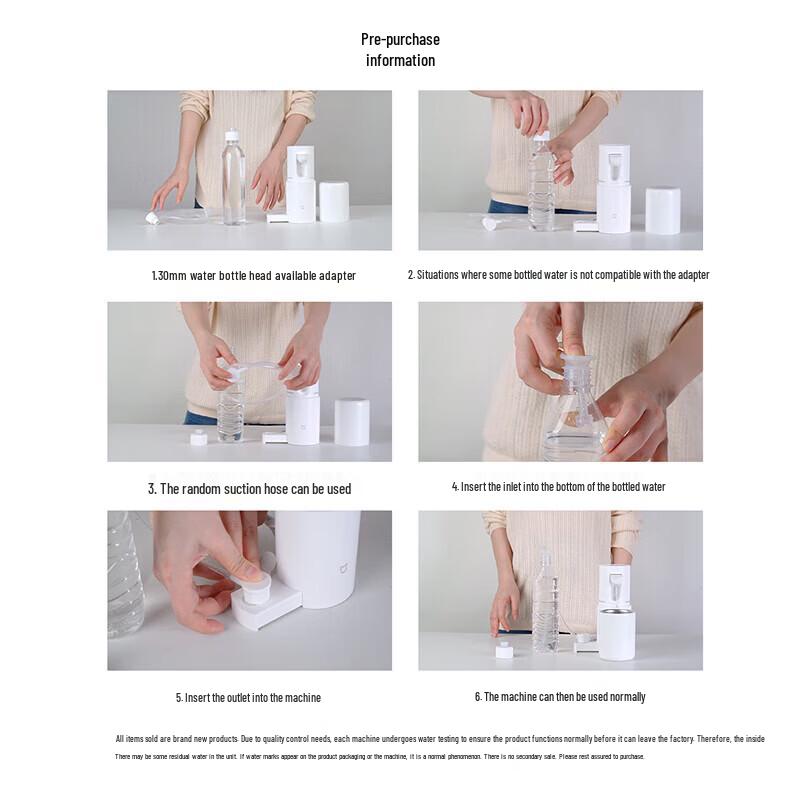 Xiaomi Portable Instant Hot Water Dispenser CN plug (adapter included)