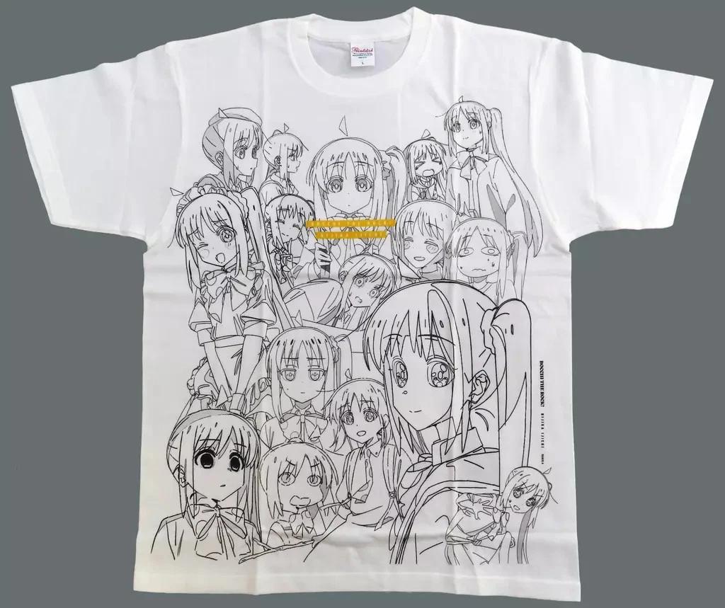 CloverWorks Nijika Ijichi Bocchi the Rock White T-T-Shirt L Size 2024 Movie Goods 2XL