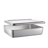 304 Stainless Steel Square Baking and Serving Tray