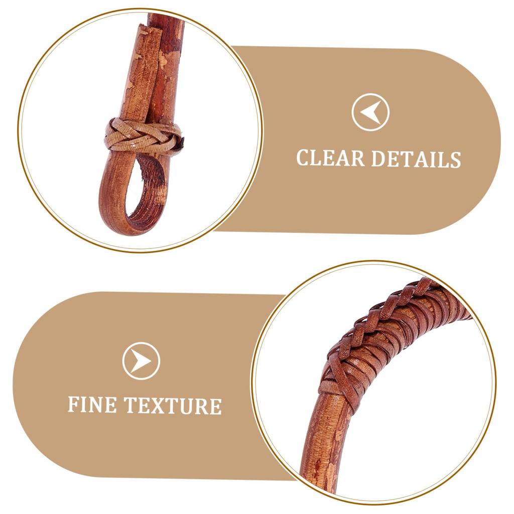 Cabilock Replacement Rattan Kettle Handle, Shaped, for Teapots and Kettles